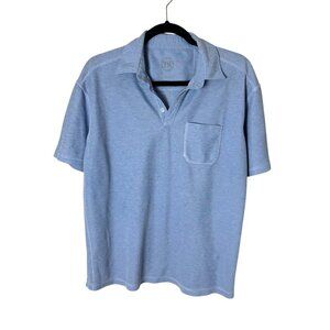 NORDSTROM Vintage 1946 V46 Pique Polo Golf Shirt Business Casual Size Large